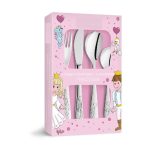 Cubiertos infantiles princesa acero 18/10