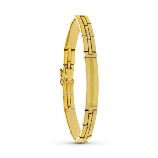 18K PULSERA ORO AMARILLO CABALLERO PANTER