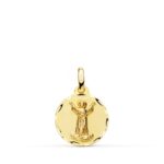 18K MEDALLA ORO AMARILLO DIVINO NIÑO 14 MM
