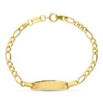 18K ESCLAVA ORO AMARILLO CARTIER 3X1, 13,5CM