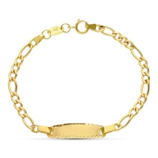 18K ESCLAVA ORO AMARILLO CARTIER 3X1, 13,5CM