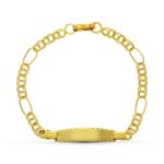 18K ESCLAVA ORO AMARILLO HUNGARA 17,5 CM