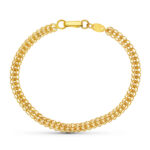 18K PULSERA ORO AMARILLO CARAQUEÑA