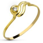 18K SORTIJA ORO AMARILLO BANDAS LISAS, ANCHO: 6 MM