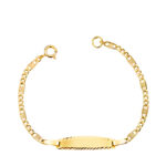 18K ESCLAVA ORO AMARILLO CARTIER 3X1 ANCHO: 2MM, CHAPA: 19X4MM, LARGO 11,5 CM