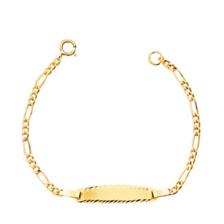 18K ESCLAVA ORO AMARILLO CARTIER 3X1 HUECA, ANCHO: 1,5MM, PLACA CHAPA: 19X4MM, LARGO 12CM