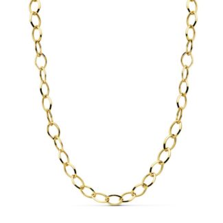 18K COLLAR ORO AMARILLO HUECO 44CM