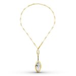 18K GARGANTILLA ORO BICOLOR 45CM