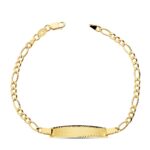 18K PULSERA ESCLAVA ORO AMARILLO CARTIER 3X1 17CM