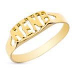 9K SELLO ORO AMARILLO BEBE NENE,