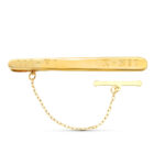 18K PISACORBATA CLIP DE CORBATA ORO AMARILLO NUMEROS 54X6 MM