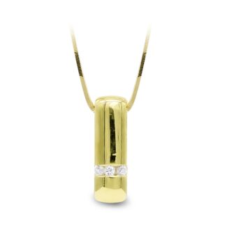 18K GARGANTILLA ORO AMARILLO Y CIRCONITAS, CADENA COLA DE RATONJ,3C,