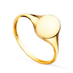 18K SELLO ORO AMARILLO FORMA OVAL, ZONA GRABADO: 9X8 MM