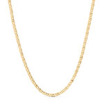 18K CADENA ORO AMARILLO TIPO ANCLA. LARGO: 50 CM. ANCHO: 2,8 MM. CIERRE REASA.