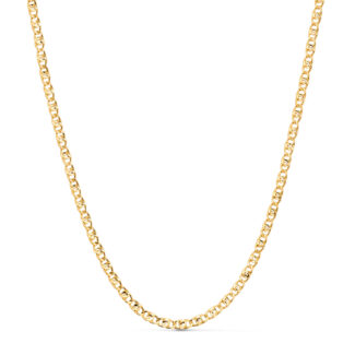18K CADENA ORO AMARILLO TIPO ANCLA. LARGO: 50 CM. ANCHO: 2,8 MM. CIERRE REASA.