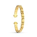 18K PULSERA ORO AMARILLO RIGIDO 19CM