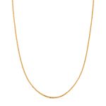 18K CADENA ORO AMARILLO MACIZA ESPIGA. ANCHO: 1 MM. LARGO: 40 CM