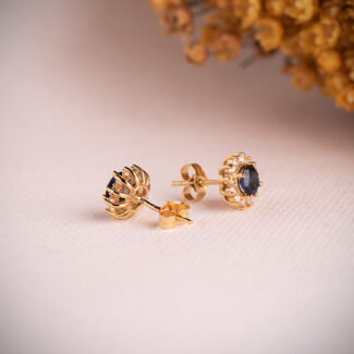 Pendientes Zafiro